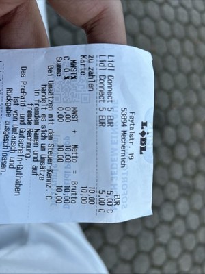 Lidl Connect Starterpaket SIM-Karte 10 Guthaben