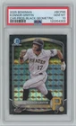 2025 Bowman Chrome BLACK GEOMETRIC Refractor Konnor Griffin 4/10 PSA 10 Pirates