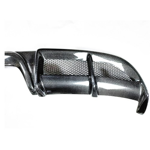 Carbon Fiber Rear Bumper Diffuser Lip For Porsche 718 Boxster Cayman 2016-2018 - Picture 5 of 6