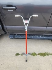 Antique Riviera Red Hi Rise Adjusto pogo stick 