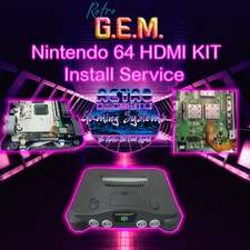 Nintendo 64 Retro GEM HDMI Kit Install Servic...