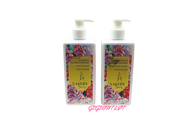 2 X Nakery Beauty Skin Restore Face Body Hair Wash 11.8 oz. different fragrances