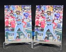 2023 Stadium Club Baseball Black Foil RC Darick Hall #296 Phillies & Base