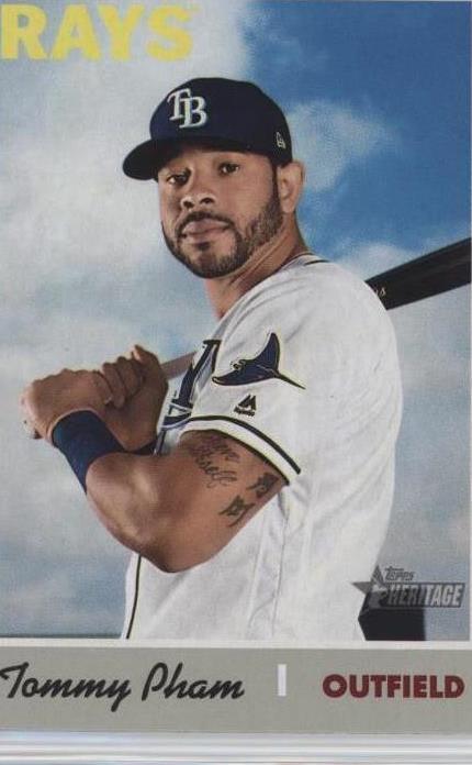 2019 Topps Heritage - Tommy Pham #194 - 1 of 1