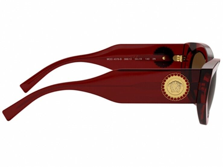 RARE New VERSACE Medusa Crystals Burgundy Gold Sunglasses RARE New VERSACE Medusa Crystals Burgundy Gold Sunglasses