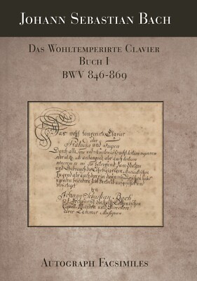 Johann Sebastian Bach DAS WOHLTEMPERIERTE KLAVIER Buch I