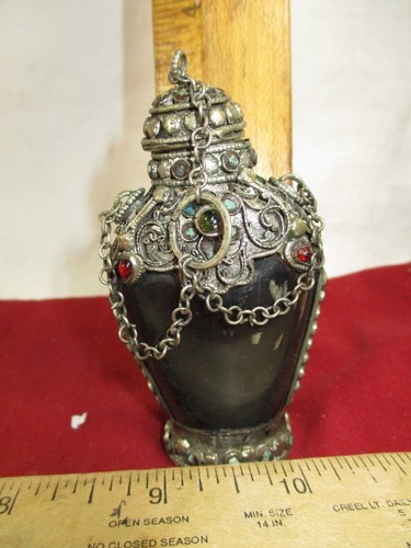 VINTAGE CHINESE SNUFF BOTTLE HORN STONES - Picture 3 of 10