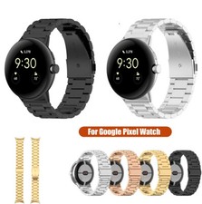 Stainless Steel Metal Watch Band Bracelet Strap Wristband For Google Pixel Watch