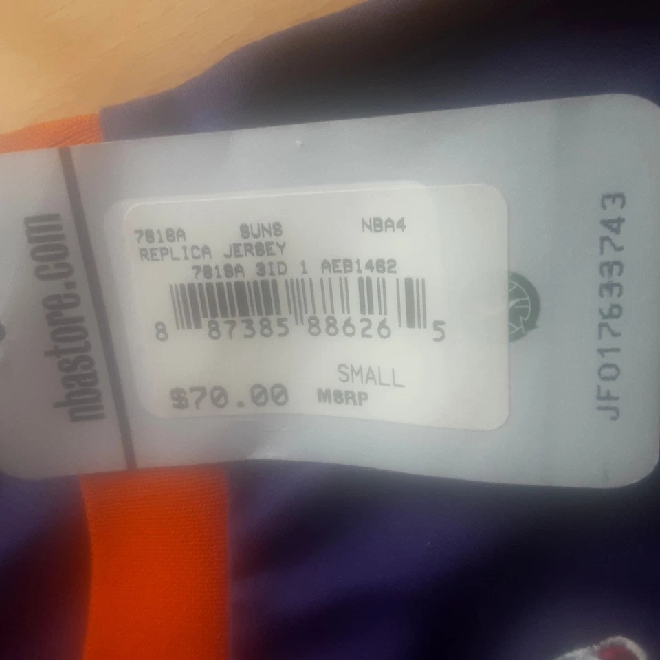 CAMISETA ADIDAS PHOENIX SUNS MARCIN GORTAT PÚRPURA ALT PEQUEÑA Foto 4 de 4