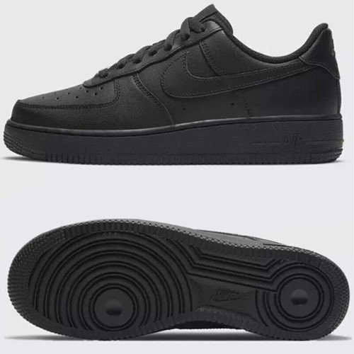 MENS WOMEN LEATHER SNEAKERS CASUAL TRAINERS AF1 WALKING RUNNING SPORTS GYM-SHOES - Picture 19 of 49