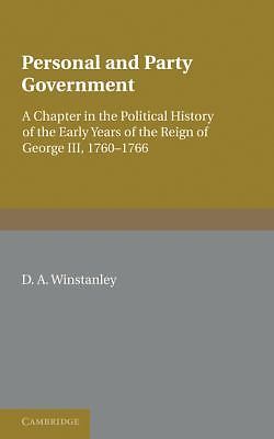 Personal and Party Government Winstanley Paperback Cambridge University Press
