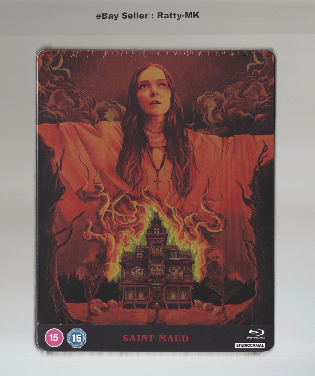 SAINT MAUD - UK EXCLUSIVE BLU RAY STEELBOOK - NEW & SEALED