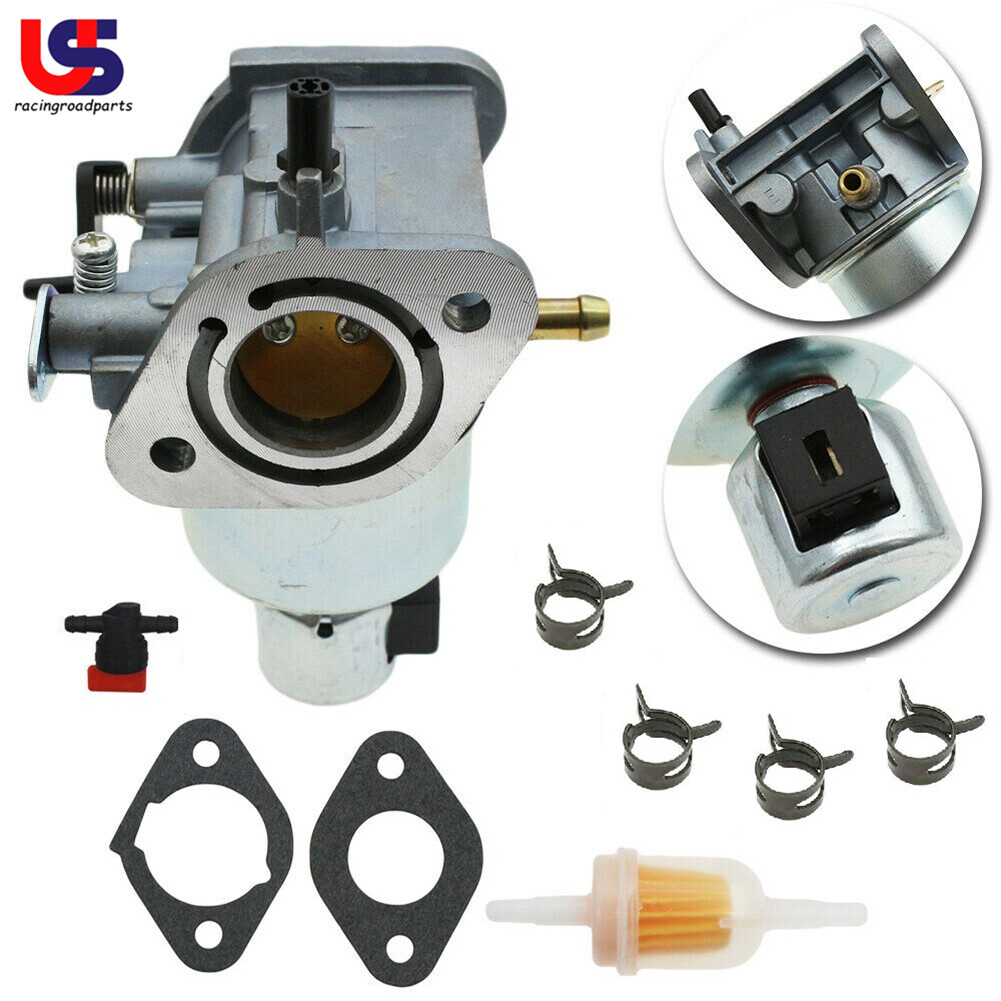 Carburetor Kit With Air Filter & Fuel Pump For Kawasaki FR600V FS600V FS481V FH580V Engines - Replaces 15004-0822, 15004-7053