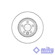 Fits Rover 75 1999-2005 MG ZT 2001-2005 6 2010- Brake Disc Front Mity SDB100940