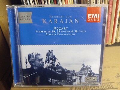 Karajan Berlin Philharmonic : Mozart Symphonies 28, 35, 36 CD classical music v