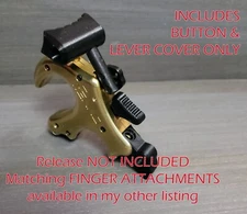 2 PC Set- Stan Onnex TILT Angled Thumb Button Knob and Cocking Lever Cover