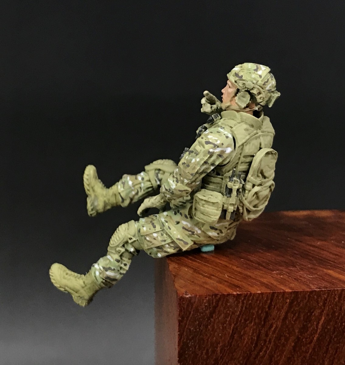1/35 Built and Painted Resin U.S. Navy Seal Team Six Tank