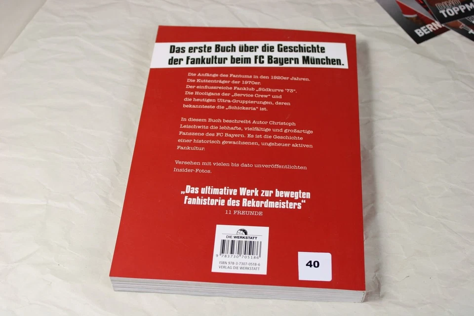 B10/ 35 tlg F.C. Bayern Fan Paket - Brotzeitdose + 33 Autogrammkarten + Buch /46 - Bild 3 von 4