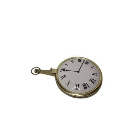 Vintage Goldtone Silent Butler Crumb Catcher Watch Face made in Japan 8.5 in