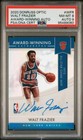 PSA 8 Auto 9 - WALT FRAZIER - 2020 Donruss Optic Award Winning ON-CARD Autograph