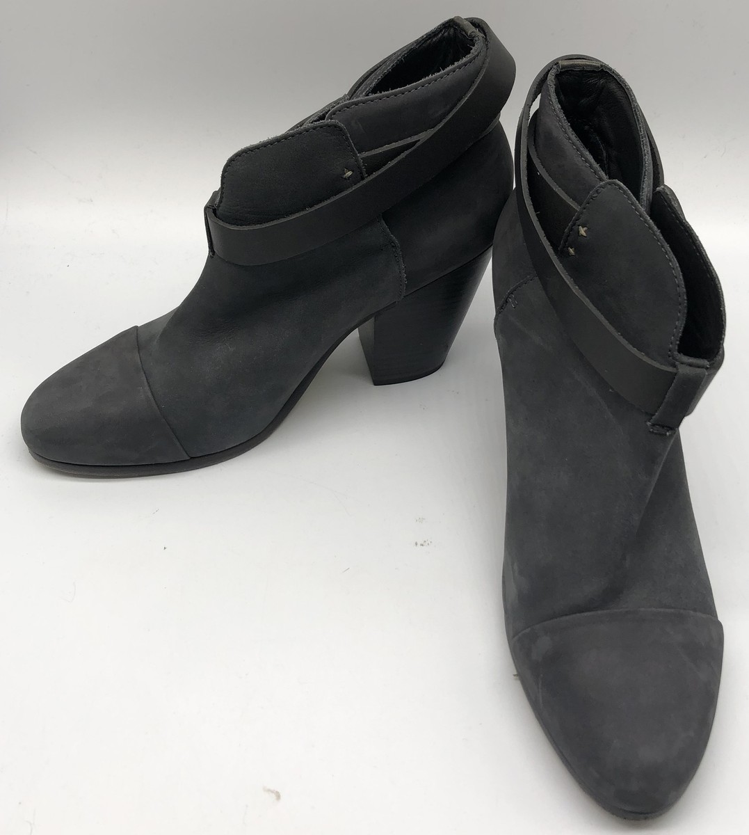 Rag & Bone Harrow Nubuck Ankle Boot in Slate sz 40 | eBay