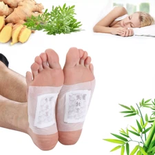 Detox Foot Pads Ginger Extract Toxin Removal Anti-Swelling Weight Loss Patches