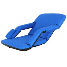 Chair Reclining Seat Portable Stadium Seat Padded Cushion 5 Assorted Positions