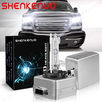 Low Beam And High Front HID Headlight Bulbs for GMC Arcadia 2007 to 2012 2 Pack