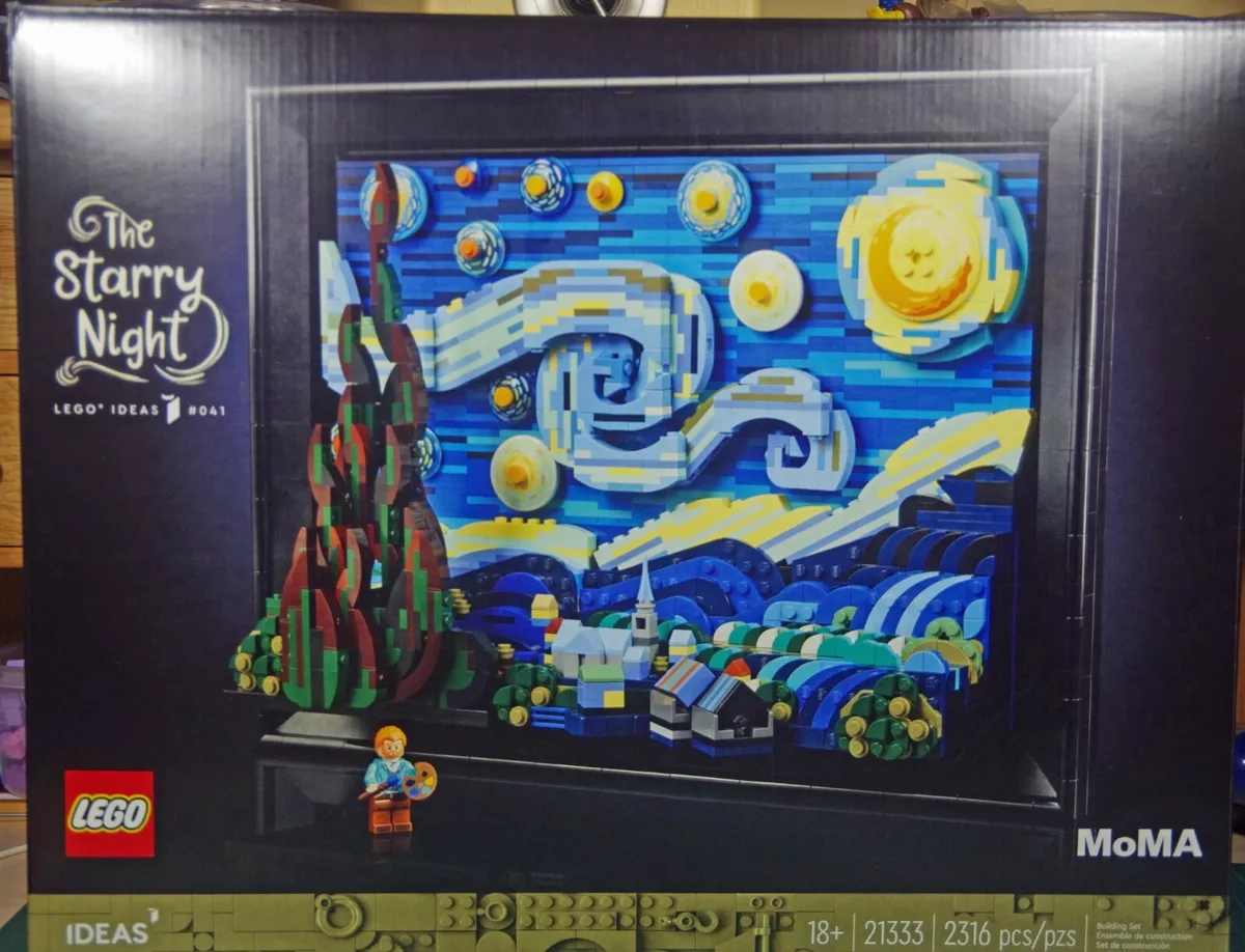 LEGO #21333 IDEAS Starry Night - Van Gogh