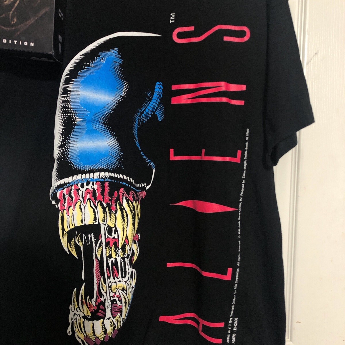 90s ALIENS COMIC tシャツ XL VTG 1994 Aliens T-shirt Comic Movie XL FOTL Single Stitch AS