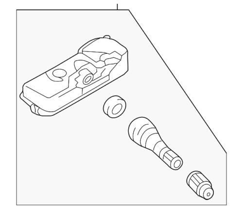 Sensor TPMS para Hyundai P/N 52933-0W100-DS2