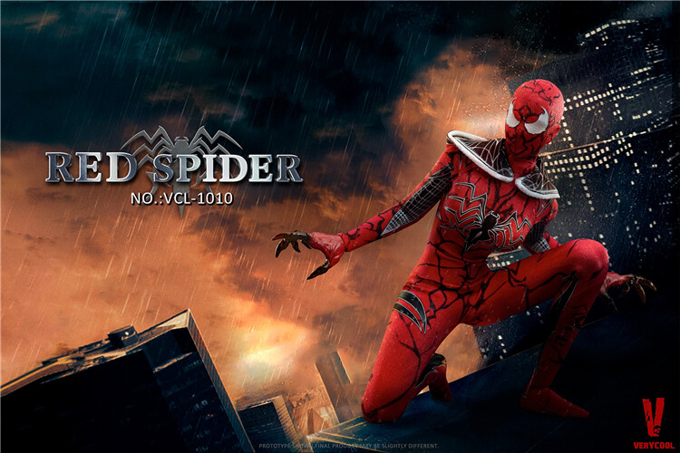 VERYCOOL Red Spider #VCL-1010 1/6 アクションフ VERYCOOL VCL-1010 Red Spider Clothing & Heads Set 1/6 fit