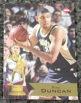 16 CARD LOT 1997 COLLECTOR'S EDGE IMPULSE PROMOS TIM DUNCAN #1-6 ROOKIE RC