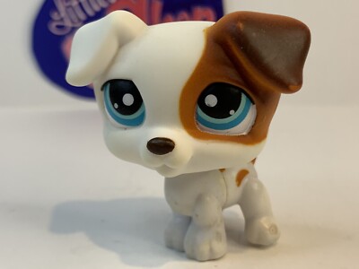 JACK RUSSEL DOG #151 - Authentic Littlest Pet Shop - Hasbro LPS