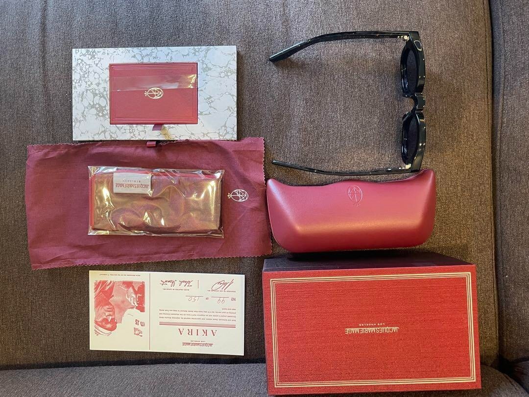 JACQUES MARIE MAGE/AKIRA Limited to 150 pieces Lens color: Azure