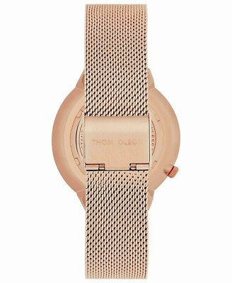 Watch Thom Olson J58 Women's Rose-Gold Tone Mesh Bracelet