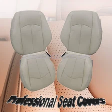 For 2003-2009 Mercedes Benz E320 W211 Driver Passenger Lower Top Seat Cover Tan