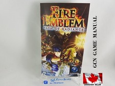 MANUALE - EMBLEMA FUOCO PERCORSO DI RADIANZA Gamecube 'Sostituzione' Libretto Istruzioni