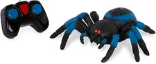 by Battat   Blue Tarantula   Infrared Remote Control Spider with Light-Up Eyes  