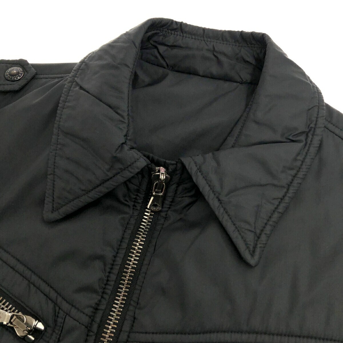 DOLCE & GABBANA Multi Zip Jacket Size 50 G9253C Black