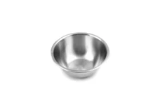 Stainless Steel Small Mixing Bowl, 7.25 x 7.25 x 3.75 inches, Metallic