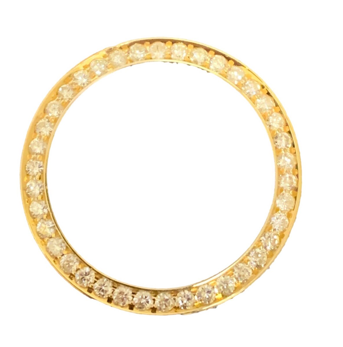 Custom Rolex Datejust Day Date 2ct Diamond SI 14K Yellow Gold 36mm