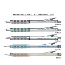 Pentel Graph Gear 1000 Drafting Mechanical Pencil 0.3/0.4/0.5/0.7/0.9mm