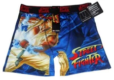 Capcorn Street Fighter Colorful Cobalt / Royal Blue Boxer Briefs Men's NWT