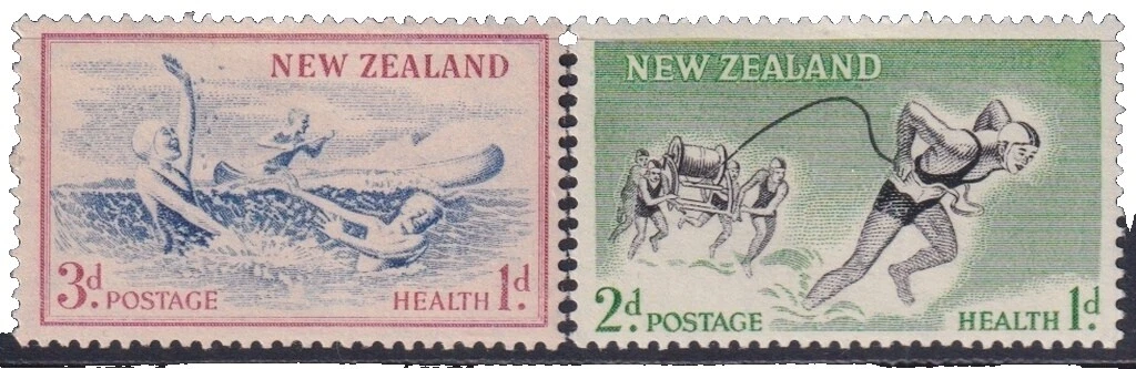 Mint Never Hinged/MNH New Zealand Transportation Postal Stamps