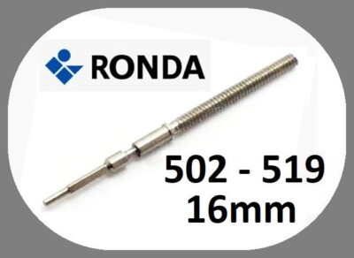 Aufzugswelle RONDA 515 (9820 0401 515) für Cal. 502-519 - 16mm - winding stem