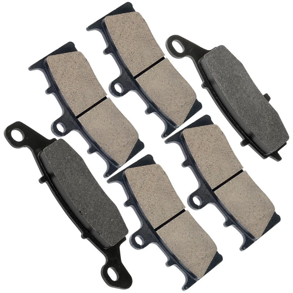 Pastillas de freno delanteras y traseras para Kawasaki Vulcan 1500 VN1500 Mean Streak 2002 2003 Foto 4 de 4