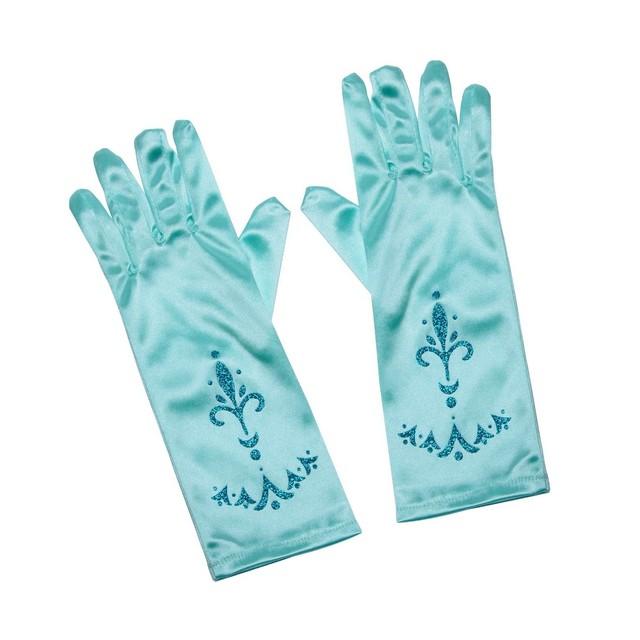 Little Girls Princess Gloves(Solid Color Long Elbow Length) For