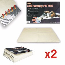 2x MAGIC AMAZING SELF HEATING THERMAL PET TUNNEL BED CAT DOG PUPPY WARM MAT SOFT