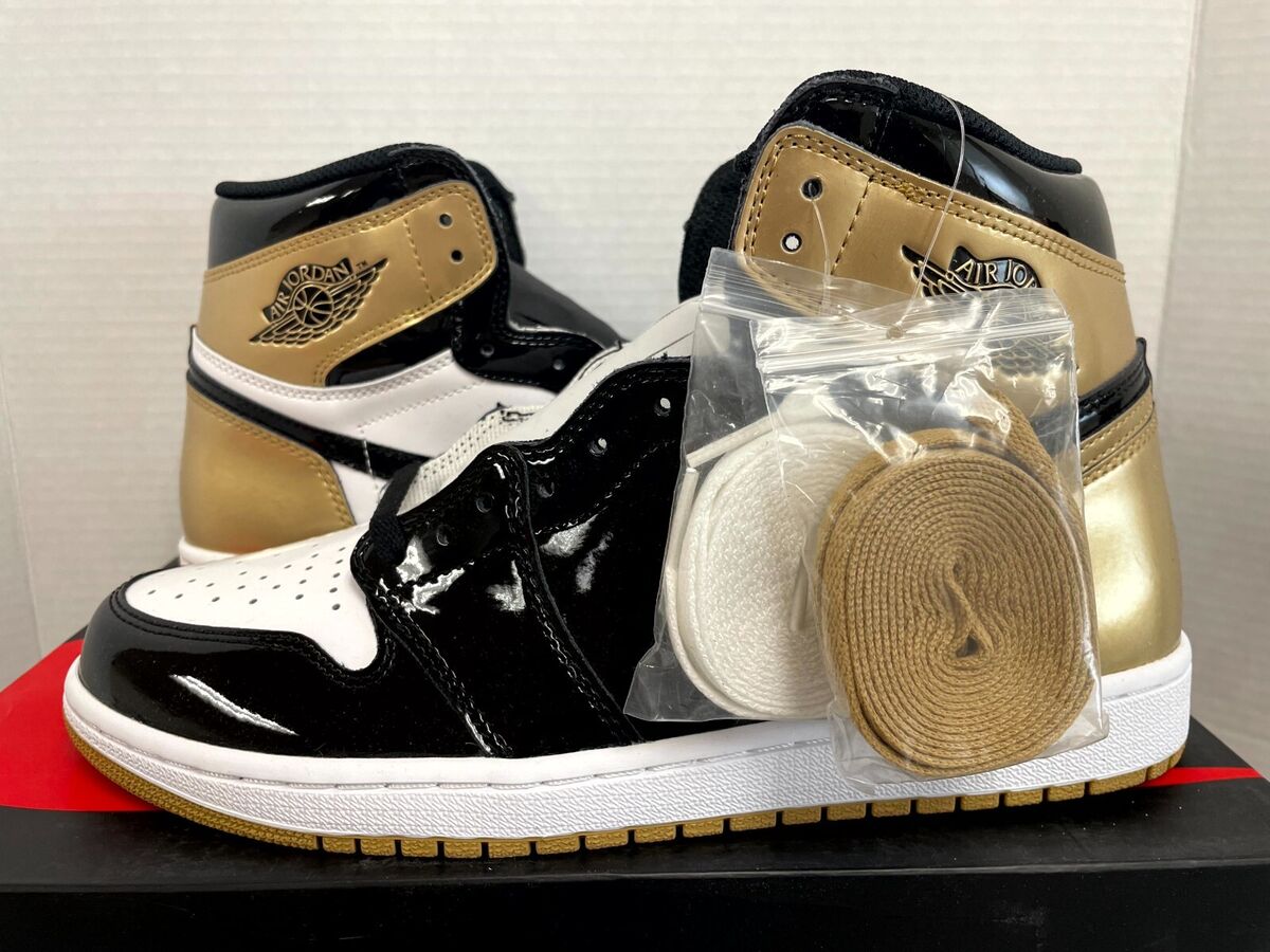 NIKE AIR JORDAN 1 RETRO HIGH OG NRG GOLD TOP 3 SZ 10.5 NIKE AIR JORDAN 1 RETRO HIGH OG NRG GOLD TOP 3 SZ 10.5